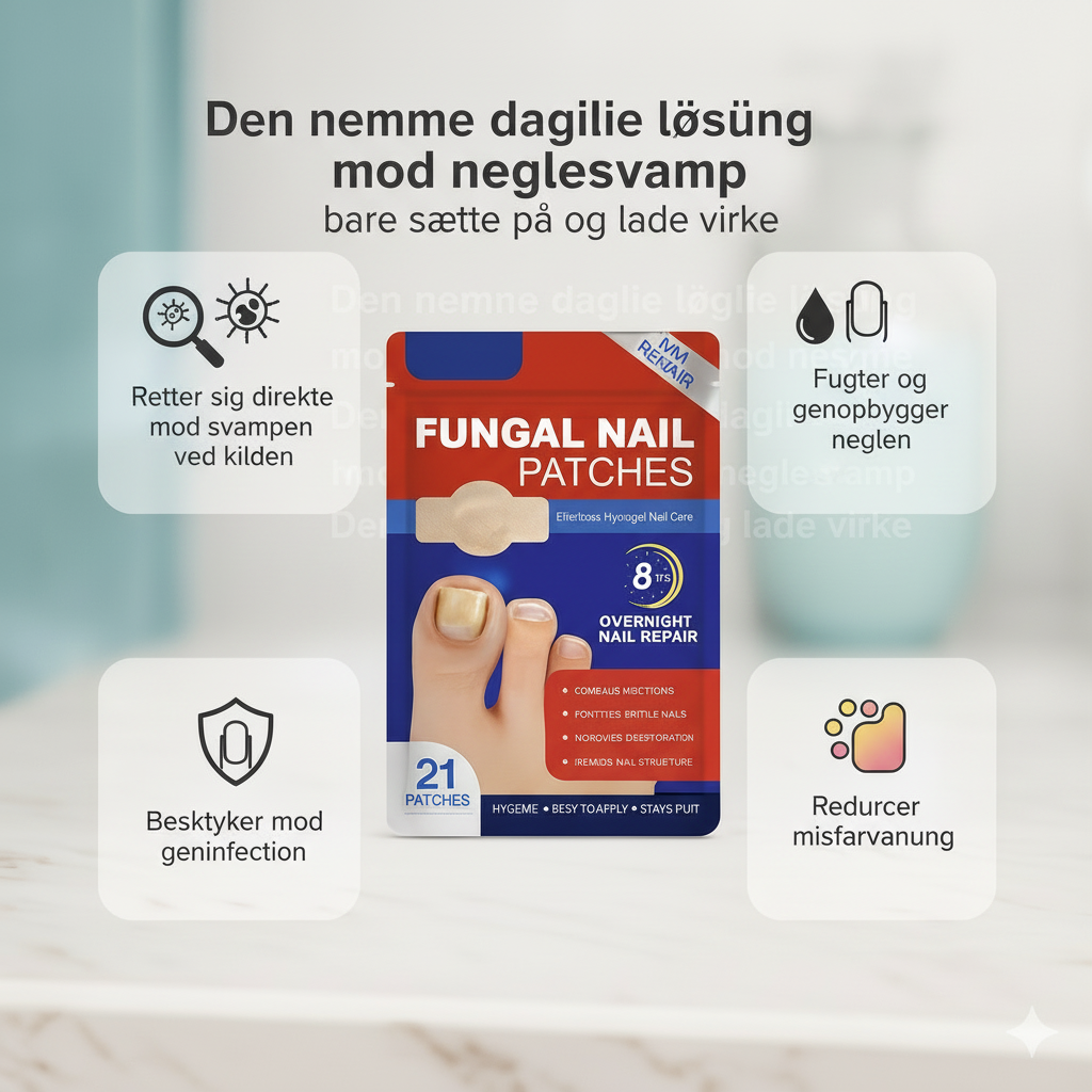 FungalNail™ I Anti-svamp tånegleplaster